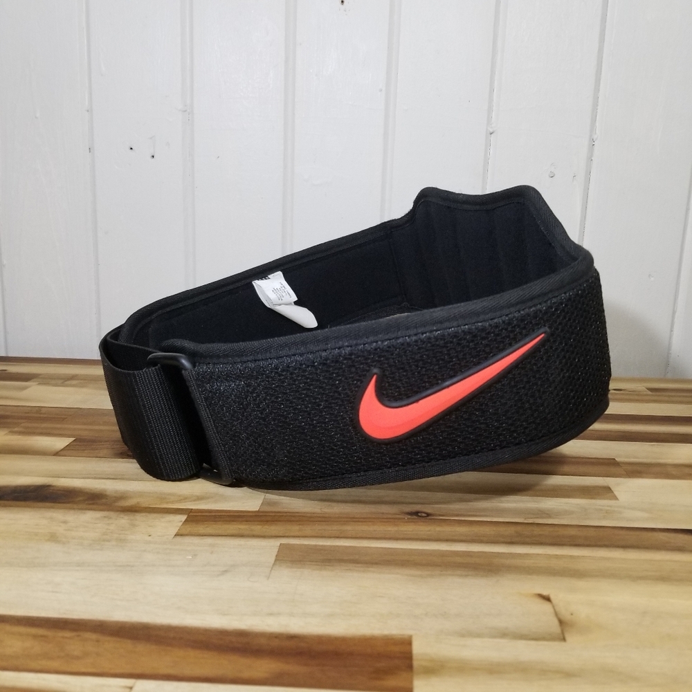 Nike Structured Training Lifting Belt 2.0 Weight Lifting Black Size Extra Large